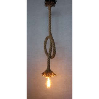 Single pendant with rope